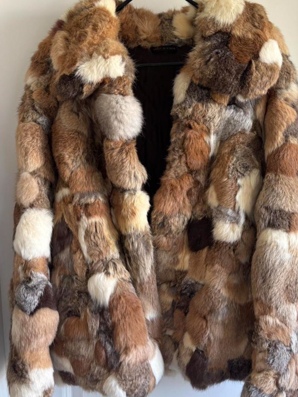 Vintage real fur coat
